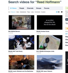 Most of the multimedia stories I've created are posted on Vimeo. Click this image to see some of them.