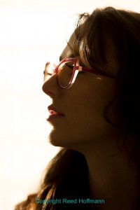 Shooting against the window, and overexposing, I could let the eyewear really pop out of the photo. Nikon D610, ISO 100, shutter speed of 1/250 at f/4, 70-200mm f/2.8 lens at 200mm. Photo copyright Reed Hoffmann.